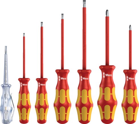 Exemplarische Darstellung: Wera Kraftform Plus Schraubendreher (VDE geprüft)